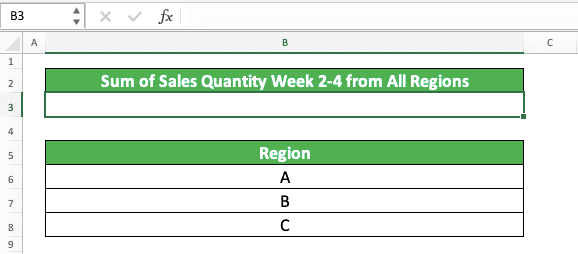 How to Use SUMIFS Excel Formula: Function, Examples, and Writing Steps - Screenshot of the Result Sheet for the SUMIFS Across Multiple Sheets Implementation Example in Excel