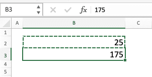 Cara Mengalikan di Excel Beserta Berbagai Rumus dan Fungsinya - Screenshot Contoh Hasil Paste Special Untuk Perkalian Dalam Excel
