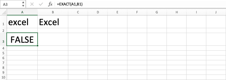 Cara Menggunakan Rumus EXACT Excel: Fungsi, Contoh, dan Langkah Penulisan - Screenshot Langkah 7