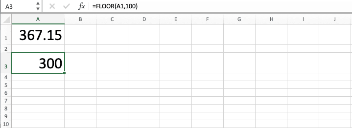 Cara Menggunakan Rumus FLOOR Excel: Fungsi, Contoh, dan Langkah Penulisan - Screenshot Langkah 7