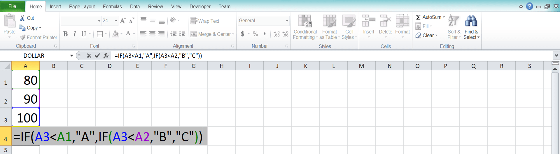 Rumus IF Bertingkat di Excel: Fungsi, Contoh, dan Cara Menggunakannya - Screenshot Langkah 7