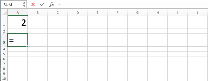 Cara Menggunakan Rumus POWER Excel: Fungsi, Contoh, dan Langkah Penulisan - Screenshot Langkah 1