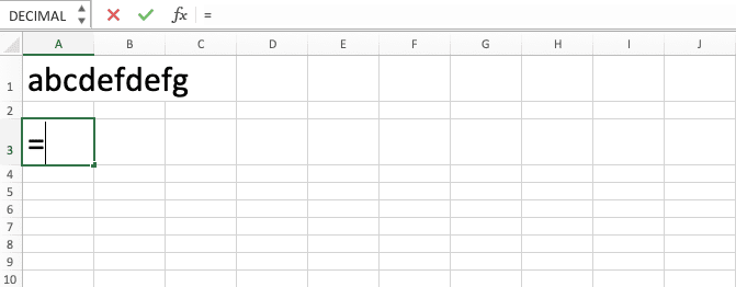 Cara Menggunakan Rumus SEARCH di Excel: Fungsi, Contoh, dan Langkah Penulisan - Screenshot Langkah 1