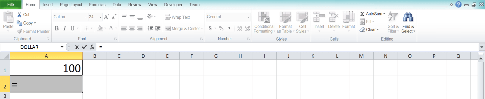 Cara Menggunakan Fungsi SQRT Excel: Kegunaan, Contoh, dan Penulisan Rumus - Screenshot Langkah 1