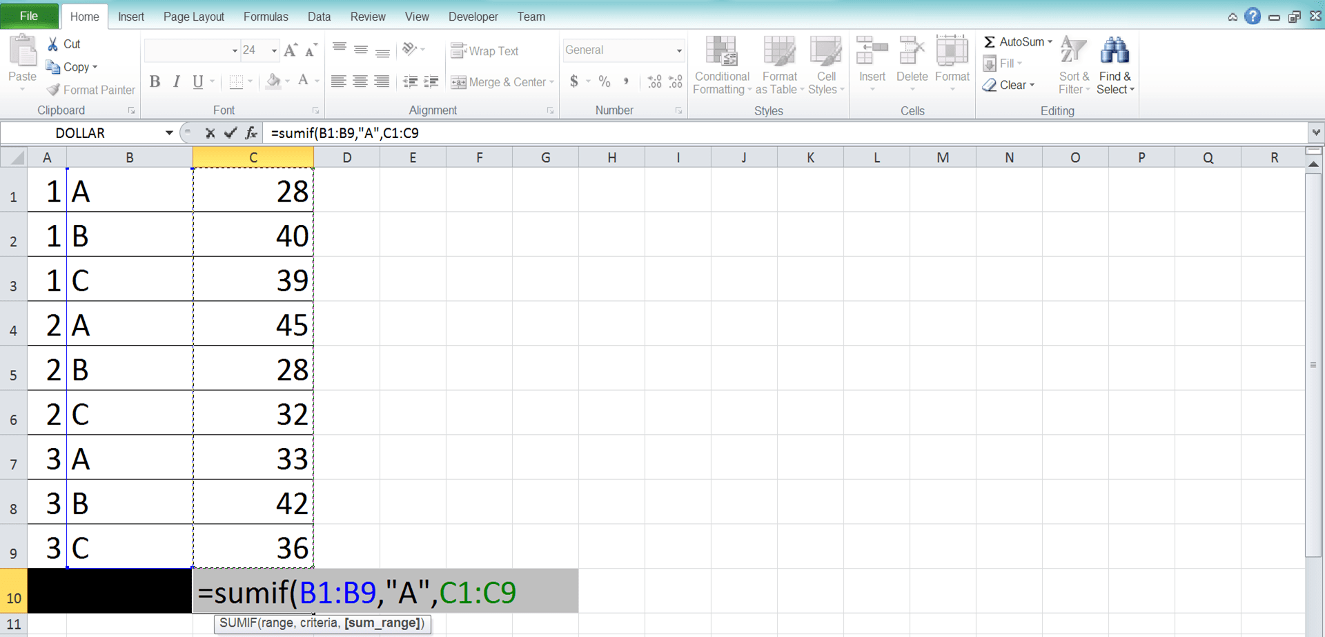 Cara Menggunakan Rumus SUMIF Excel: Fungsi, Contoh, dan Langkah Penulisan - Screenshot Langkah 5