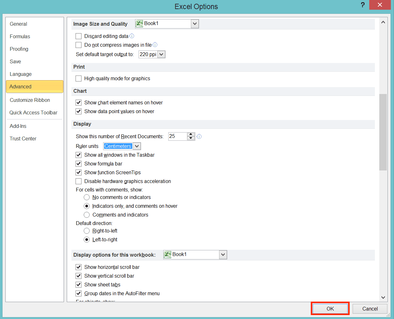 Untuk Mengubah Satuan Ukuran di Dalam Excel Digunakan Perintah … - Screenshot Langkah 5