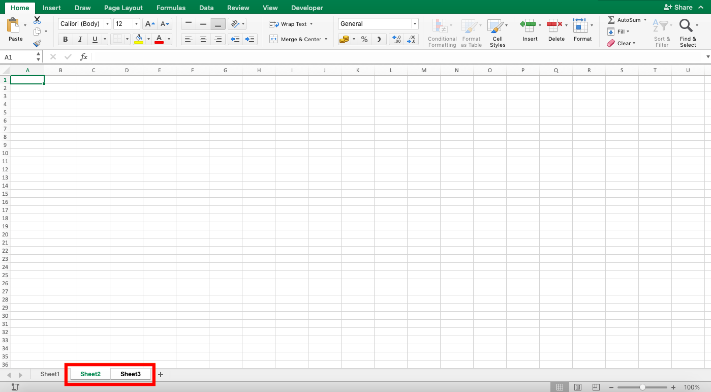Cara Copy Sheet Excel - Screenshot Langkah 1-1
