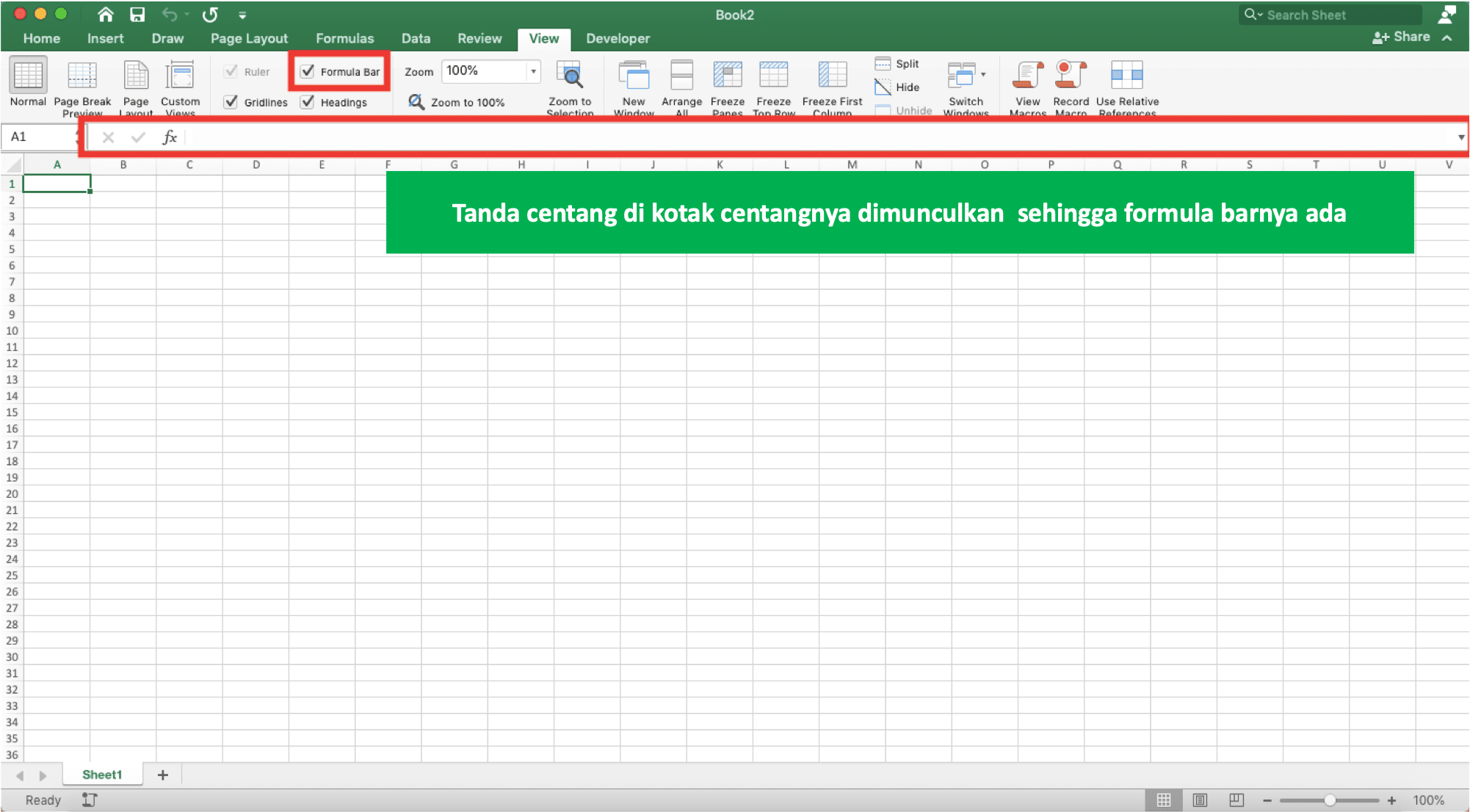 Jelaskan Fungsi Dari Formula Bar Tugas sekolah