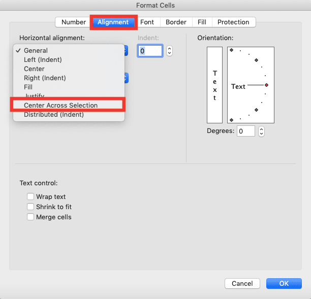 Cara Menggabungkan Cell di Excel - Screenshot Lokasi Tombol OK di Dialog Box Format Cells