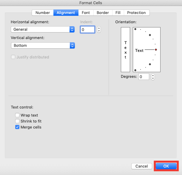 Cara Menggabungkan Cell di Excel - Screenshot Cara Menggabungkan Cell di Excel dengan Klik Kanan, Langkah 4