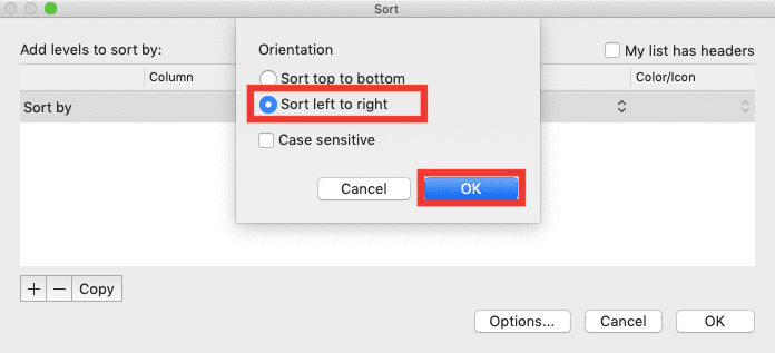 Cara Memindahkan Kolom di Excel - Screenshot Langkah 7 Cara Sort