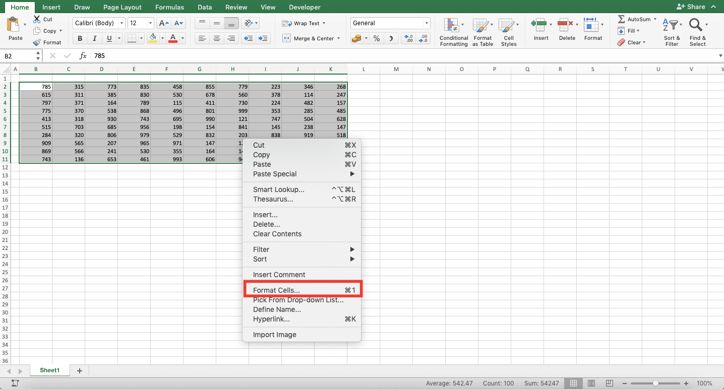 Cara Menambah Garis (Border) di Excel - Screenshot Langkah 3-2