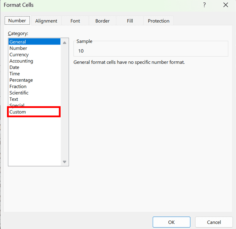 Cara Mengubah Angka ke Persen di Excel Tanpa Mengalikannya dengan 100 - Screenshot Cara Mengubah Angka ke Persen di Excel Tanpa Mengalikannya dengan 100 dengan Cara Format Custom, Langkah 3