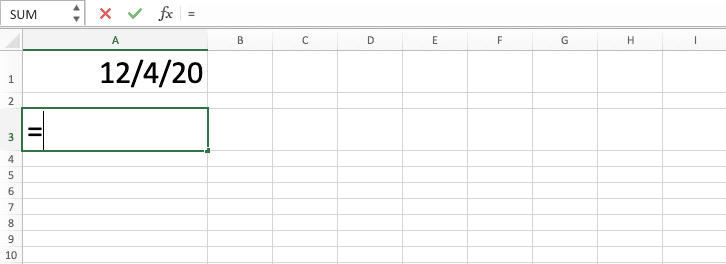 Cara Merubah Format Tanggal di Excel - Screenshot Langkah 3-1