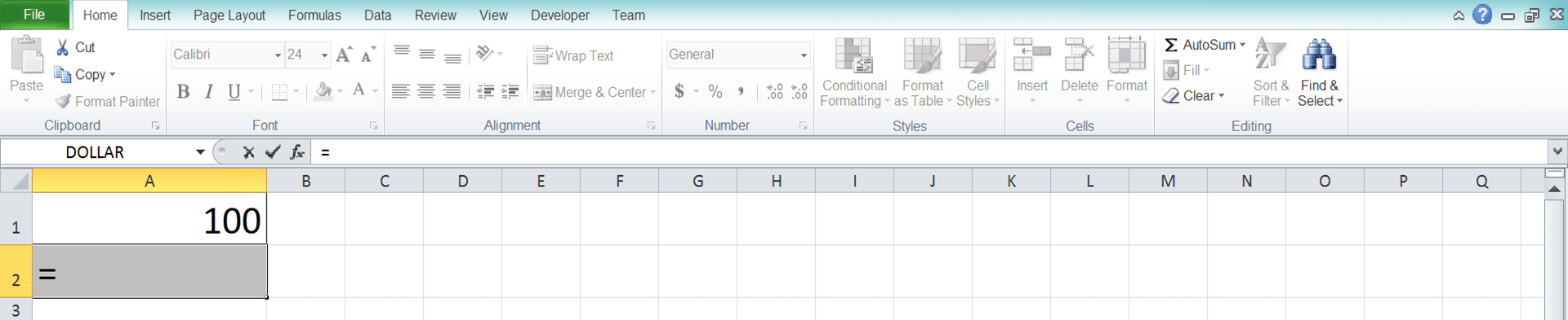 Root Excel Calculation and All Its Formulas & Functions - Screenshot of Step 2-1