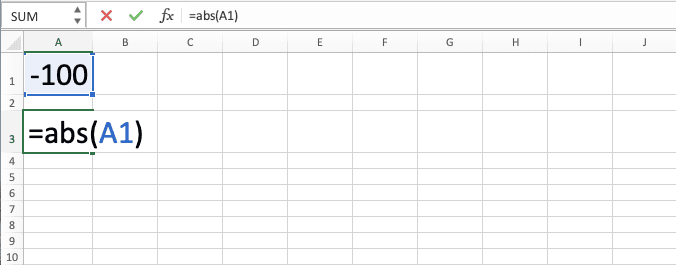 How to Use Excel ABS Function: Usability, Examples, and Formula Writing - Screenshot of Step 4