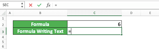 How to Use the FORMULATEXT Formula in Excel: Functions, Examples, and Writing Steps - Screenshot of Step 1
