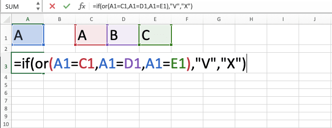 How to Combine IF OR Formulas in Excel - Screenshot of Step 8