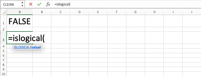 How to Use the ISLOGICAL Function in Excel: Usabilities, Examples, and Writing Steps - Screenshot of Step 2