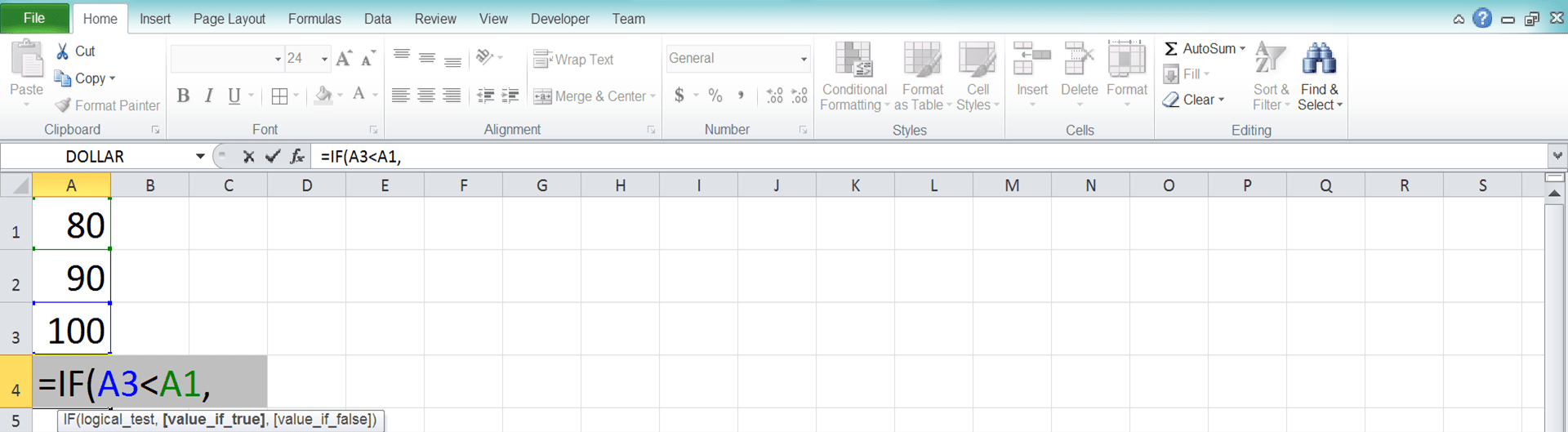 Nested/Multiple IF Statements in Excel: Function, Example, and How to Use - Screenshot of Step 3