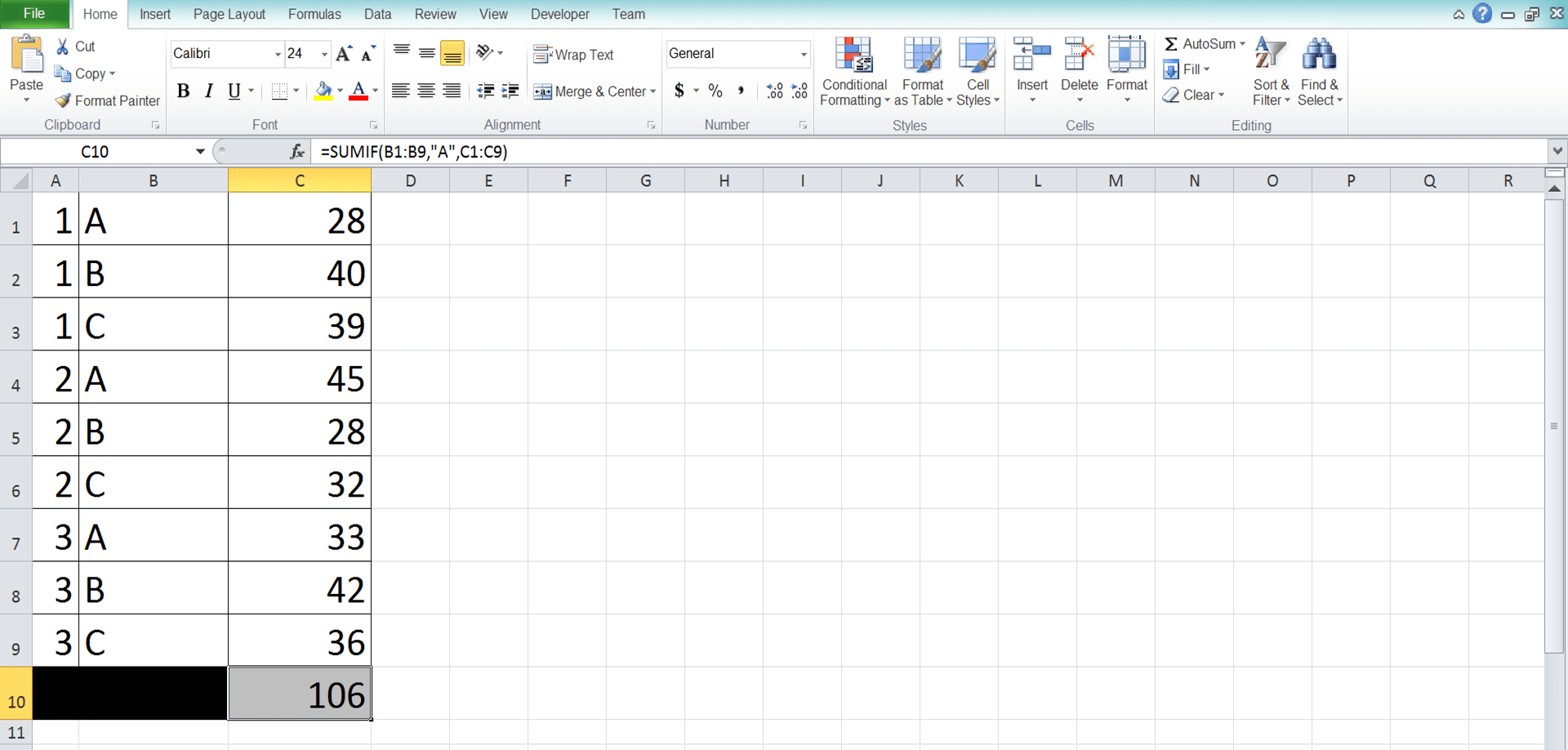 How to Use SUMIF Excel Formula: Function, Example, and Writing Steps - Screenshot of Step 8