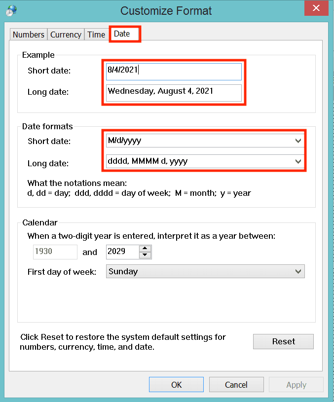 how to set default number format in excel for mac