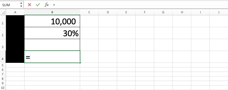 How to Calculate Discount in Excel: Examples and Formulas - Screenshot of Step 1-1