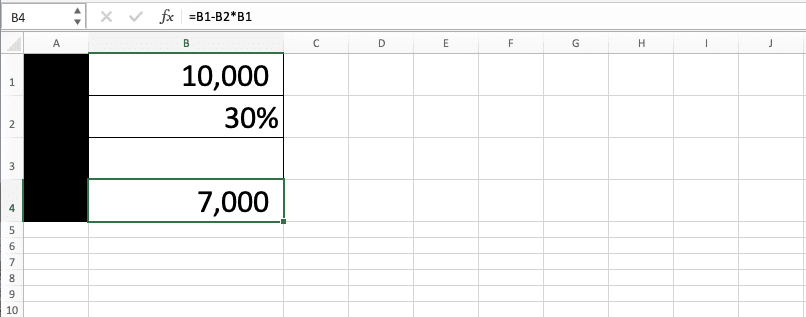 How to Calculate Discount in Excel: Examples and Formulas - Screenshot of Step 1-6