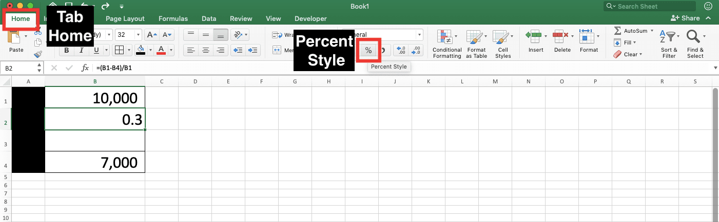 How to Calculate Discount in Excel: Examples and Formulas - Screenshot of Step 2-7