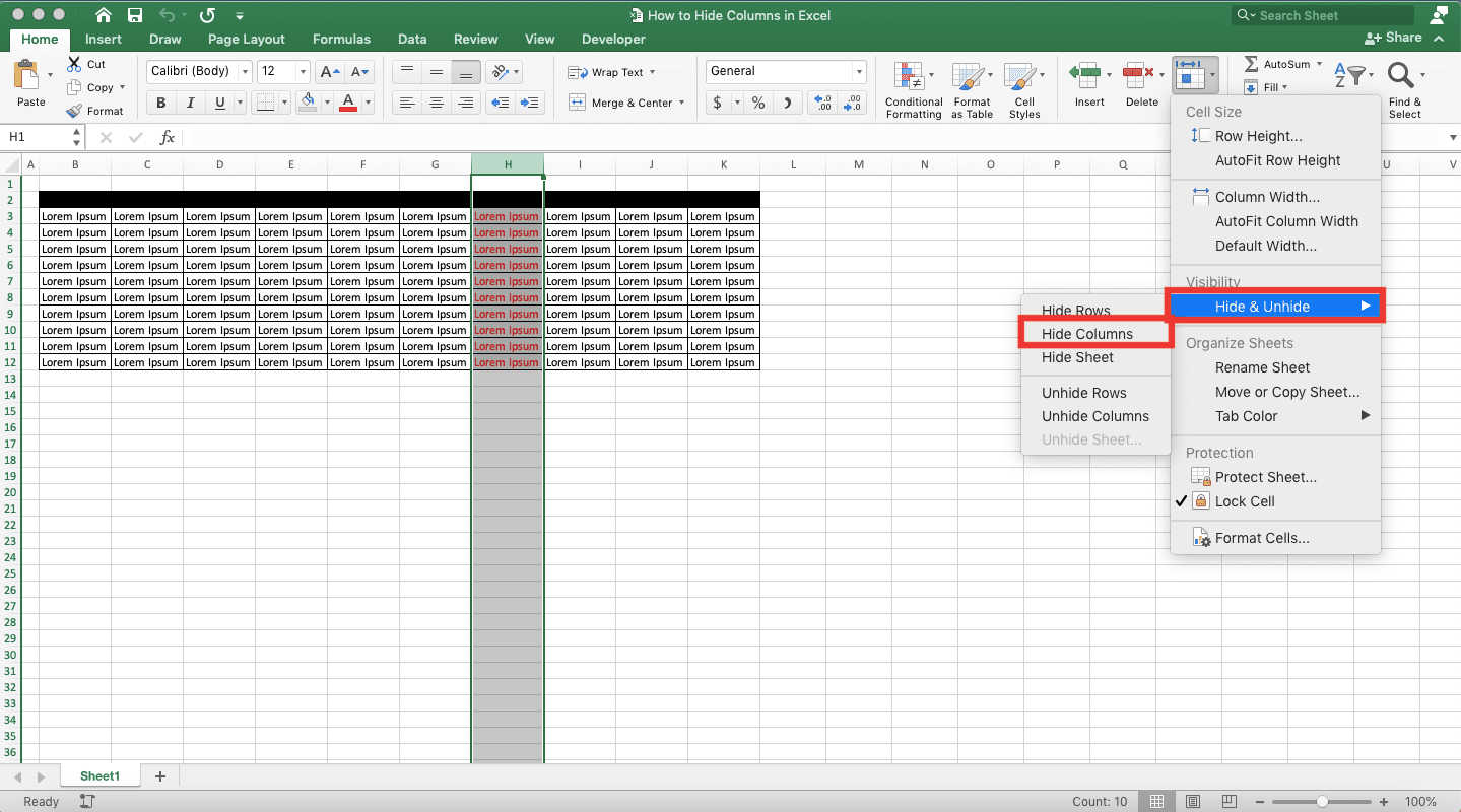 how-to-hide-columns-in-excel-from-keyboard-printable-templates