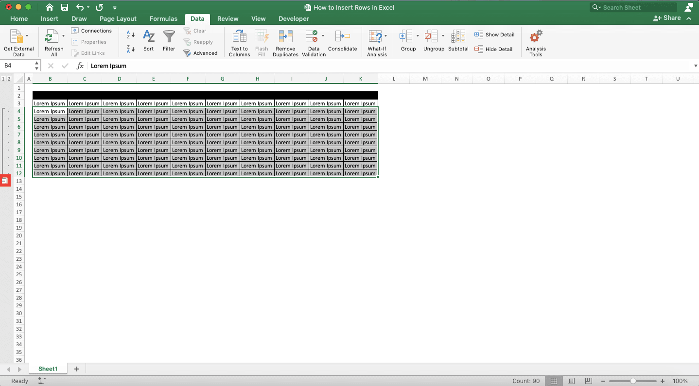 How To Insert Rows In Excel Compute Expert