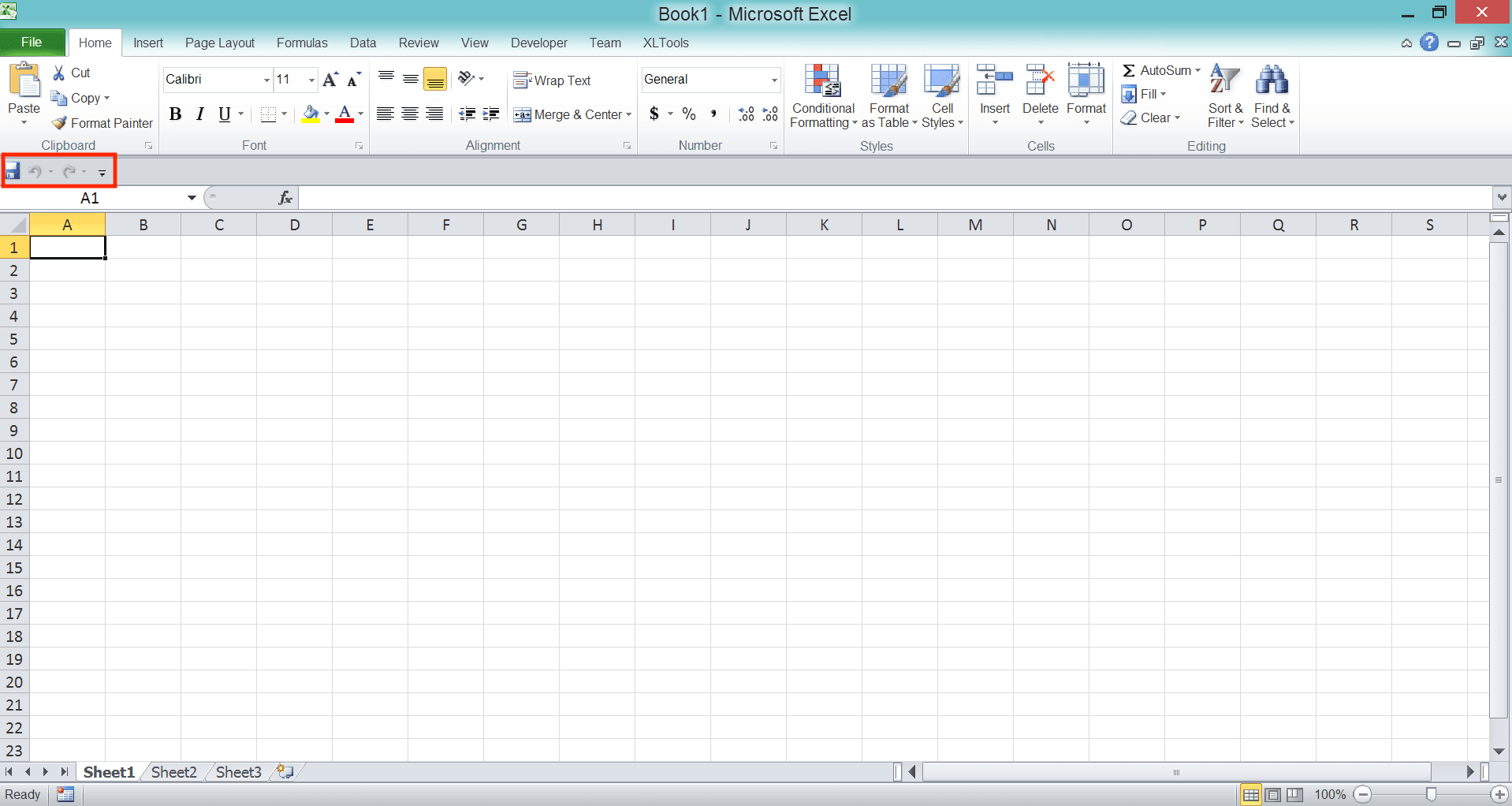 excel 2016 quick access toolbar gpo