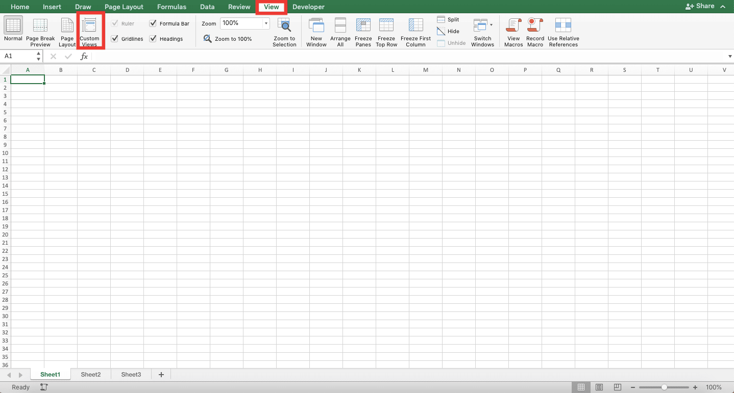 How to Unhide Sheets in Excel - Screenshot of Step 3-1-2