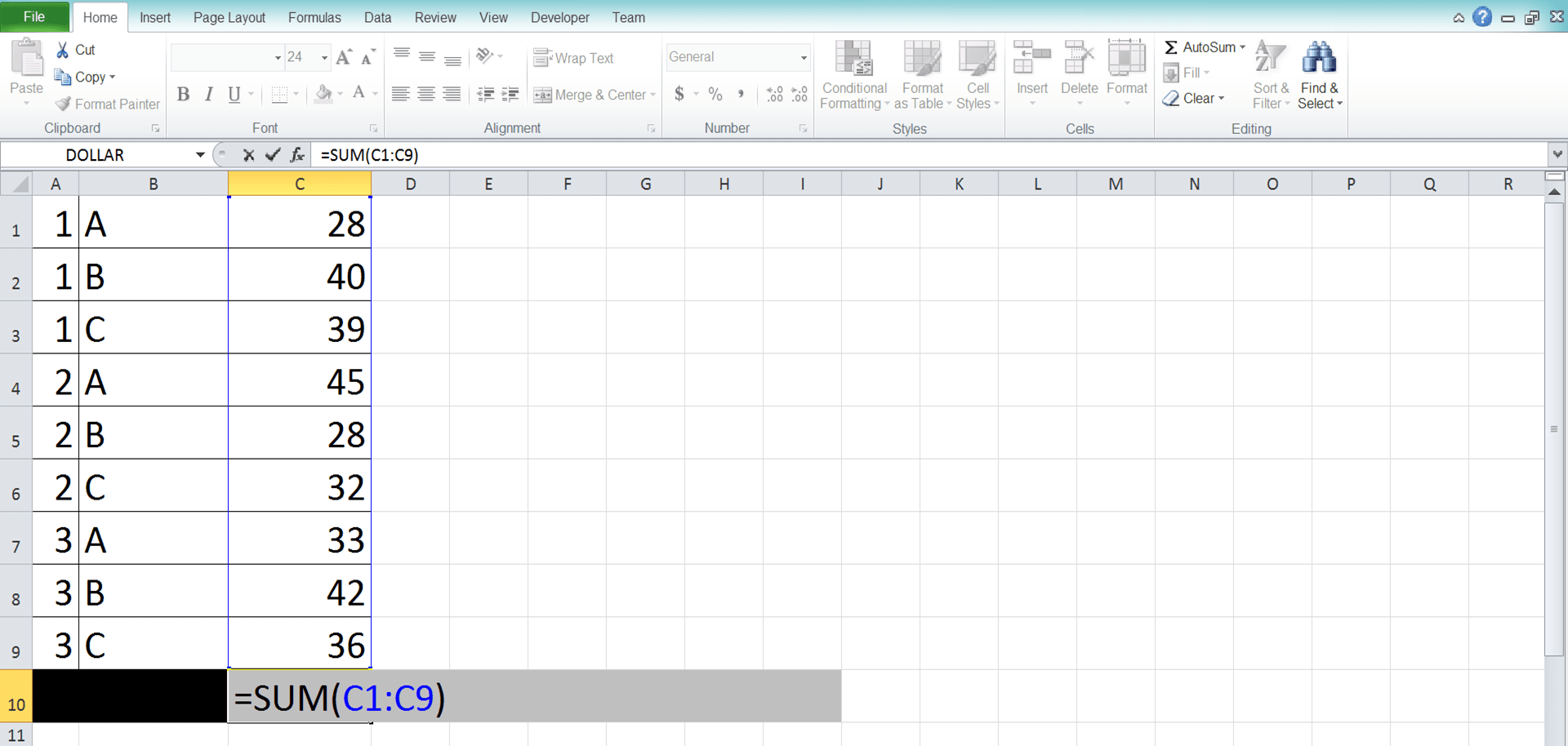 SUM Formula in Excel: Functions, Examples and How to Use - Screenshot of Step 4